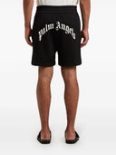 BERMUDE PALM ANGELS, Bold Back Logo, Black
