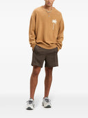 BERMUDE PALM ANGELS, Bold Back Logo, Brown