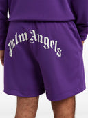 BERMUDE PALM ANGELS, Bold Back Logo, Purple