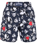 Short PALM ANGELS x VILEBREQUIN, Bear Heart Print