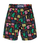 Short PALM ANGELS x VILEBREQUIN, Monogram Black Print