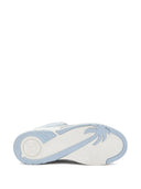 SNEAKERS PALM ANGELS, Venice, Logo Insert, Baby Blue Details, White