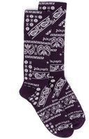 SOSETE PALM ANGELS, Paisley Jacquard, Purple