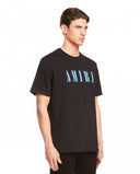 Tricou Amiri, Black, Print Albastru PS23MJL016001