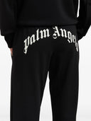 PANTALONI PALM ANGELS, Logo Track, Casual, Black