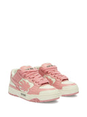 SNEAKERS PALM ANGELS, Venice, Logo Insert, Pink Details, Women, White