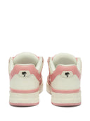 SNEAKERS PALM ANGELS, Venice, Logo Insert, Pink Details, Women, White