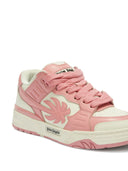SNEAKERS PALM ANGELS, Venice, Logo Insert, Pink Details, Women, White