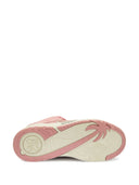 SNEAKERS PALM ANGELS, Venice, Logo Insert, Pink Details, Women, White