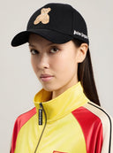 Sapca PALM ANGELS, Cmbroidered-bear cap, Black