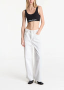 Bustiera PALM ANGELS, Sutien Classic Logo Sport Bra