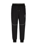 Pantaloni DOLCE & GABBANA, Cu logo, Negru