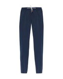 Pantaloni ELEVENTY, Drawstring Chino, Navy Blue