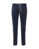 Pantaloni ELEVENTY, Tapered Design, Wool, Royal Blue