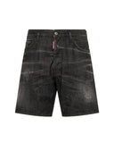 Pantaloni scurti DSQUARED2, Marine Grey, Short Jeans