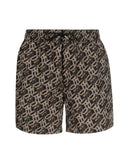 Pantaloni scurti LES HOMMES, Monogram Print LMP710295H9233