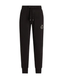 Pantaloni trening DOLCE & GABBANA, Logo Embroidered, Men, Black