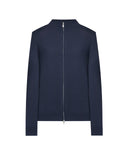 Pulover BRUNELLO CUCINELLI,Blue wool and cashmere cardigan