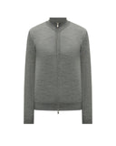 Pulover BRUNELLO CUCINELLI, Gray wool and cashmere cardigan