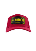 Sapca JOHN HATTER, EL PATRÓN - BASEBALL EDITION, Rosu