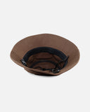 Palarie JOHN HATTER, MY FIRST PRIORITY IS MY DAUGHTER - BROWN - BUCKET HAT