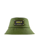 Palarie GROW UP - GREEN - BUCKET HAT