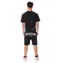 Pantaloni scurti Redhouse, Print Rosu, RHSRH08