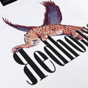 Tricou Redhouse, Flying Tiger Print, White, Regular Fit