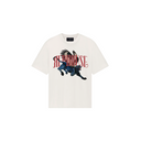 Tricou Redhouse, Red Logo, Animal Print, White ,Regular Fit