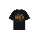 Tricou Redhouse, Exotic Print, Black, Regular Fit