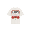 Tricou Redhouse, Red Logo, Animal Print, White, Regular Fit