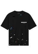 Tricou REDHOUSE,ATELIER II BLACK TEE, Oversized Fit