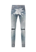Blugi Redhouse, Skynny, Pegasus Faded, Blue