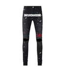 Jeans REDHOUSE,ЯH 307 SLIM BLACK, Skinny Fit