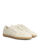 Sneakers ZEGNA, 232 Suede Sneakers In Cream Leather