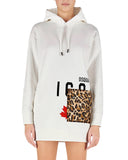 Rochie Dsquared2, Icon Frontal, Animal Print Pocket