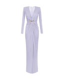Rochie ELISABETTA FRANCHI,Red Carpet long dress, Violet