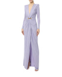 Rochie ELISABETTA FRANCHI,Red Carpet long dress, Violet