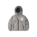 Geaca ALPHASTYLE, Kudu Matte Double Hood Down Jacket, Gri