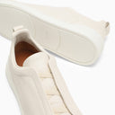 Sneakers Zegna, Low Top White Triple Stitch S4667ZLHCVOPAN