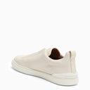 Sneakers Zegna, Low Top White Triple Stitch S4667ZLHCVOPAN
