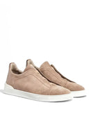 Sneakers Zegna, Low Top Black Triple Stitch S4667ZLHSOYCOC