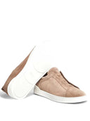 Sneakers Zegna, Low Top Black Triple Stitch S4667ZLHSOYCOC