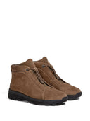 Sneakers Zegna, Triple Stitch Vetta, Leather, Brown