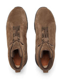 Sneakers Zegna, Triple Stitch Vetta, Leather, Brown