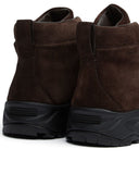 Sneakers Zegna, Triple Stitch Vetta, Leather, Dark Brown