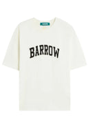 Tricou BARROW, logo T-shirt, Beige