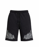 Bermude MARCELO BURLON, COUNTY OF MILAN, GEOMETRIC WINGS, Black
