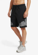 Bermude MARCELO BURLON, COUNTY OF MILAN, GEOMETRIC WINGS, Black