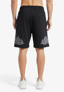 Bermude MARCELO BURLON, COUNTY OF MILAN, GEOMETRIC WINGS, Black